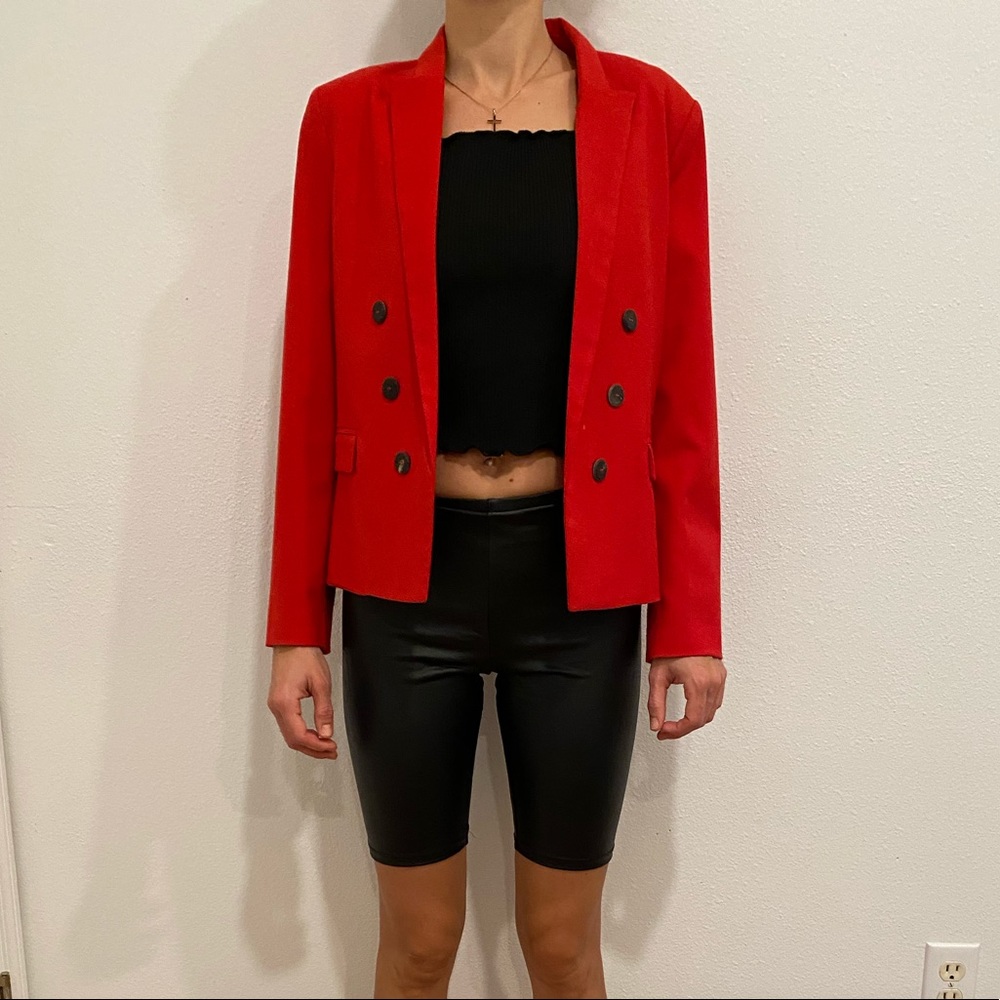 Red jacket from Mango❤️ - Picture 2 of 5